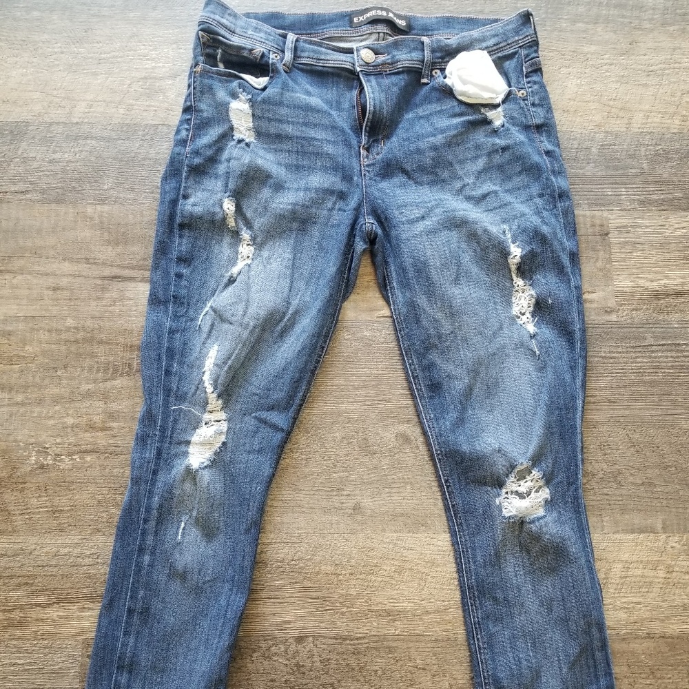 Express cropped jegging